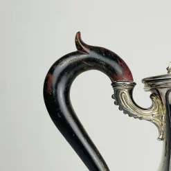 Hot Pamono Antique Silver Plated Coffee Pot from Christofle