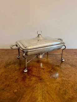 Pamono Antique Silver Plated Egg Warmer by Mappin and Webb, 1900> Dinnerware Accessories