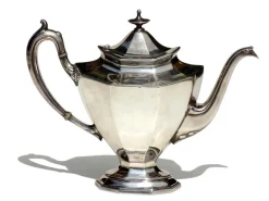 Pamono Antique Silver Plated Tea and Coffee Set from Reed & Barton, Set of 5> Coffee & Tea Service