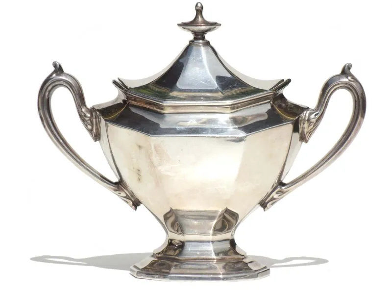 Pamono Antique Silver Plated Tea and Coffee Set from Reed & Barton, Set of 5> Coffee & Tea Service