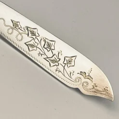 Pamono Antique Silver-Plated Fish Knifes and Forks for 12 from Sheffield, England, 1910s, Set of 24><noscript><img width=