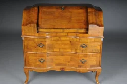 Discount Pamono Antique Slanted Flap Secretary in Walnut Veneer