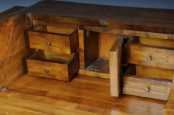 Discount Pamono Antique Slanted Flap Secretary in Walnut Veneer