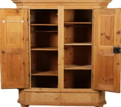 Clearance Pamono Antique Softwood Cabinet, 1820