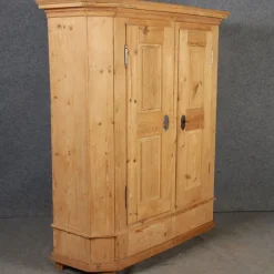 Clearance Pamono Antique Softwood Cabinet, 1820