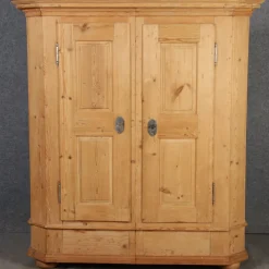Clearance Pamono Antique Softwood Cabinet, 1820