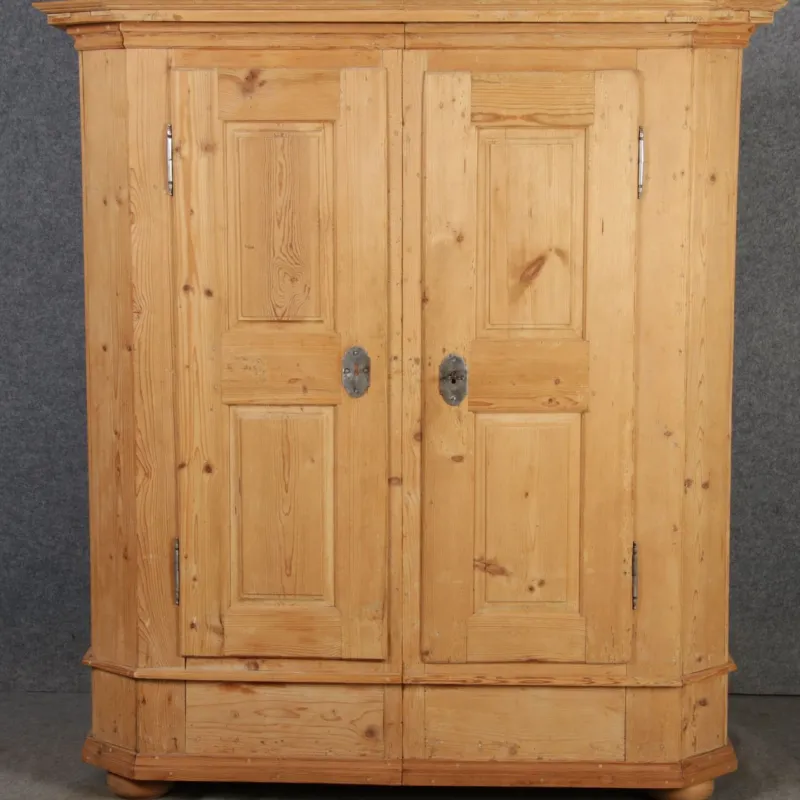 Clearance Pamono Antique Softwood Cabinet, 1820