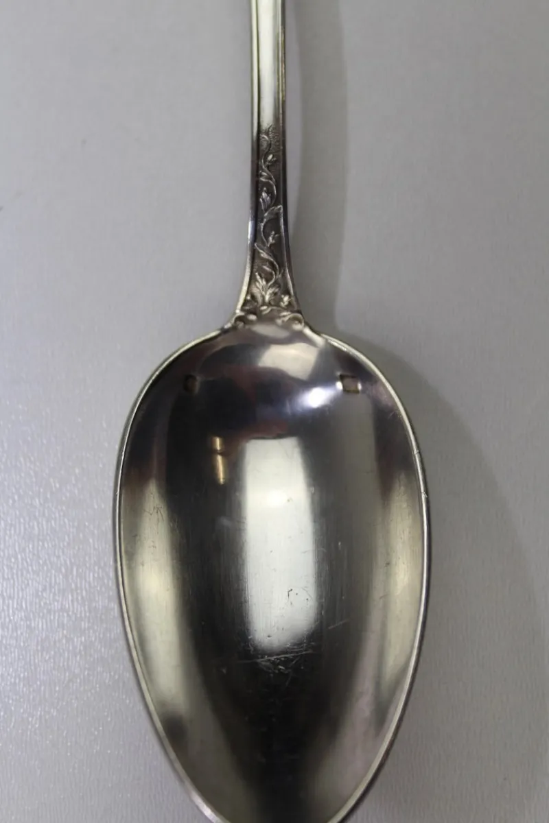 Online Pamono Antique Solid Silver Soup Spoons, 1900s, Set of 12
