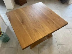 Pamono Antique Solid Wood Farmhouse Table><noscript><img width=