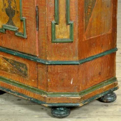 Sale Pamono Antique South German Folk Art Hand-Painted Armoire, 1807