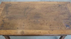 Pamono Antique Southern European Chestnut Coffee Table with Drawer, 18th Century><noscript><img width=