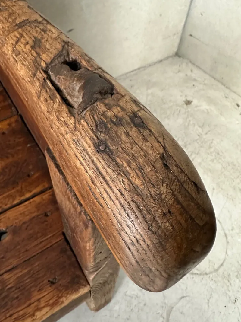 Discount Pamono Antique Spanish Bench, 19th Century