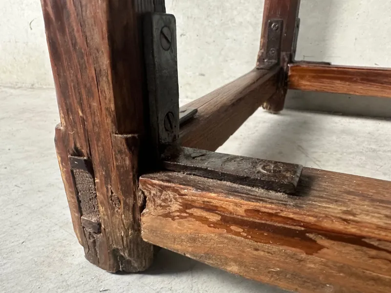 Pamono Antique Spanish Colonial Side Table