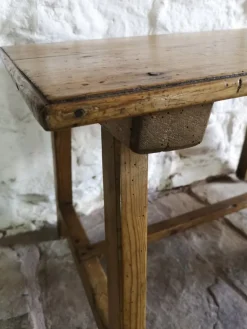 Pamono Antique Spanish Pine Tocinera Table, 1880><noscript><img width=