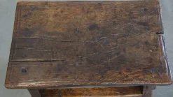 Pamono Antique Spanish Side Table or Stool, 16th Century><noscript><img width=