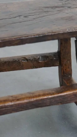Pamono Antique Spanish Side Table or Stool, 16th Century><noscript><img width=