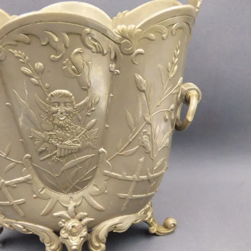 Pamono Antique Sparkling Wine Bucket from Gerhardi & Co., 1880 - 1900s> Ice Buckets & Wine Coolers