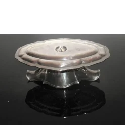 Pamono Antique Sterling Silver Sauce Boat from Leon Lapar><noscript><img width=