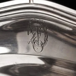 Pamono Antique Sterling Silver Sauce Boat from Leon Lapar><noscript><img width=