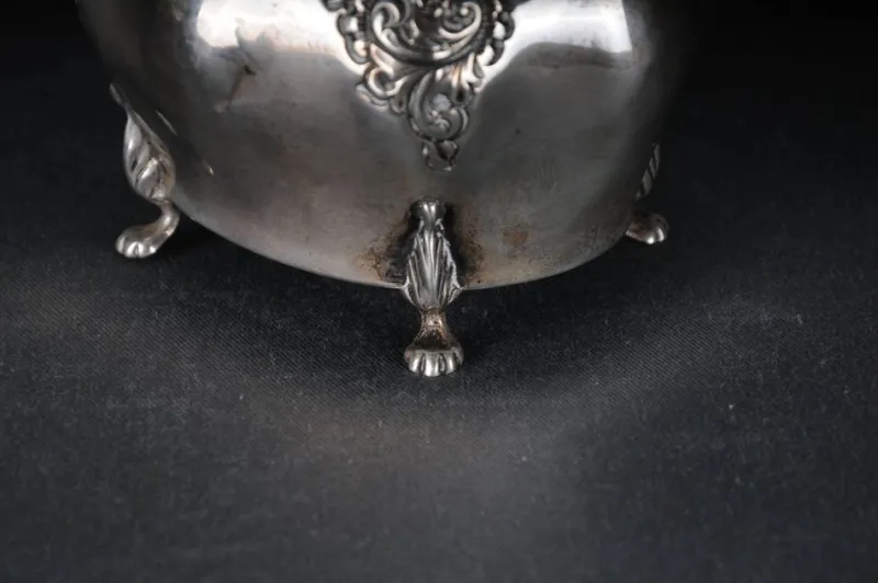 Pamono Antique Sterling Silver Sugar Bowl, England> Dinnerware Accessories