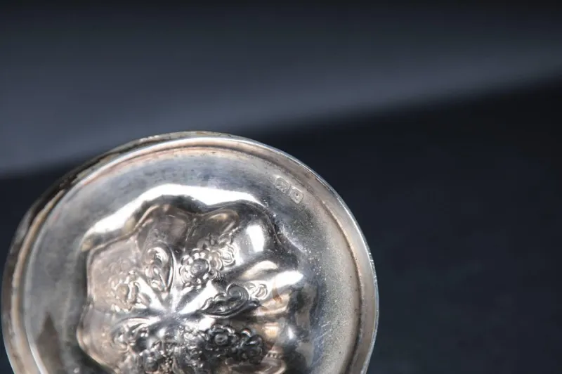 Pamono Antique Sterling Silver Sugar Bowl, England> Dinnerware Accessories