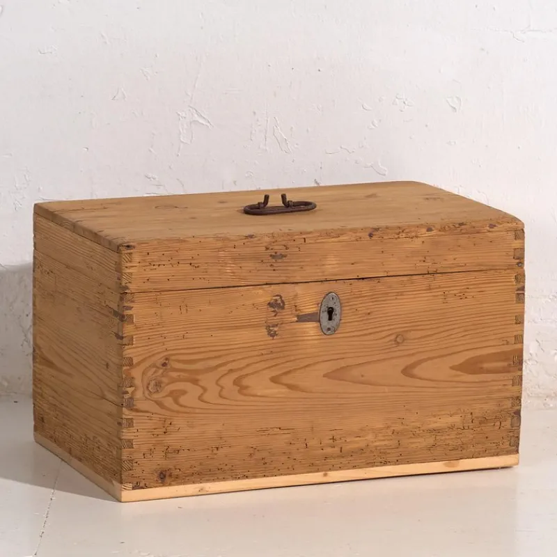 New Pamono Antique Storage Chest, 1920s