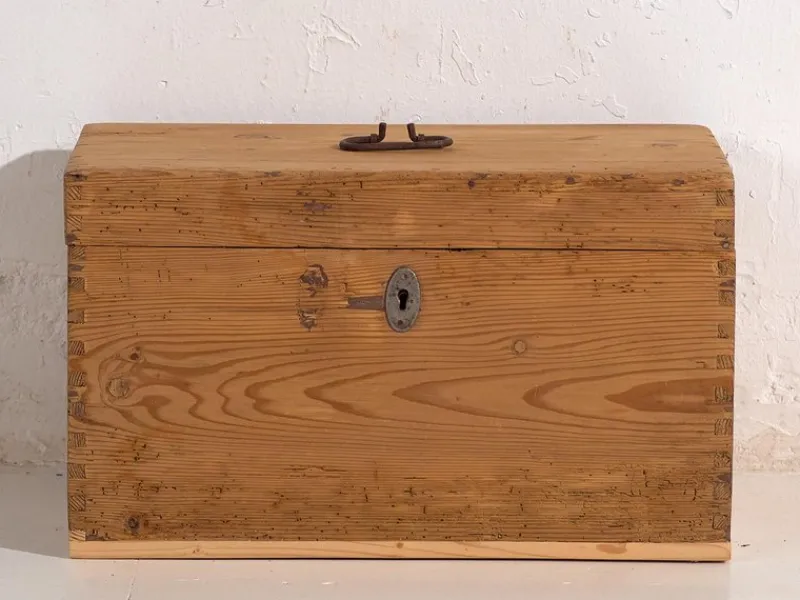 New Pamono Antique Storage Chest, 1920s
