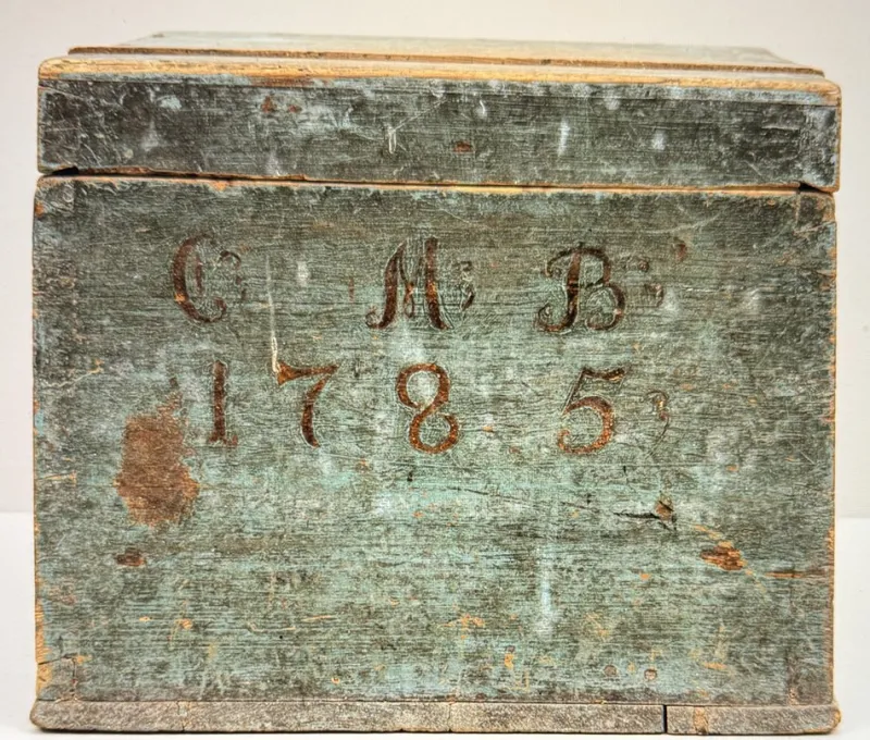 Pamono Antique Swedish Box, 1785