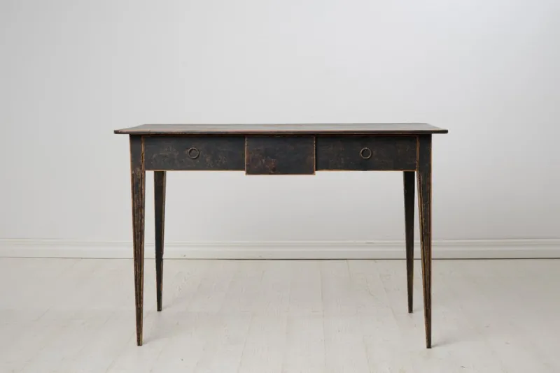 Clearance Pamono Antique Swedish Gustavian Handmade Pine Desk