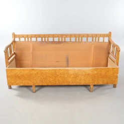 Pamono Antique Swedish Marbled Bench, 1890s><noscript><img width=