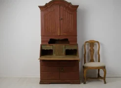 Pamono Antique Swedish Rococo and Gustavian Style Secretary Cabinet> Secretaires