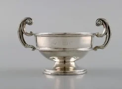 Hot Pamono Antique Swedish Silver Salt Cellar