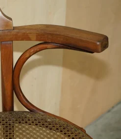 Pamono Antique Swivel Desk Chair from Thonet, 1900> Office Chairs