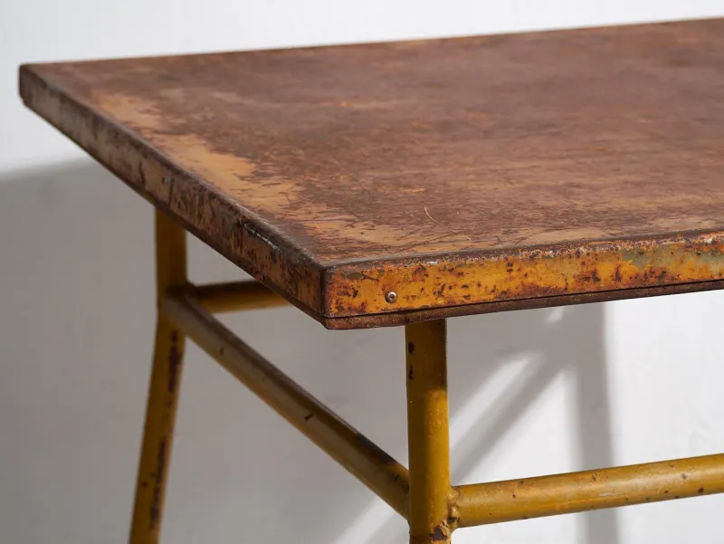 Pamono Antique Terrace Table, 1920s> Garden Tables