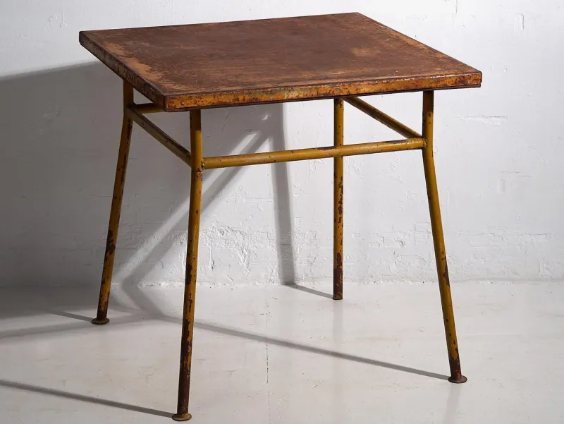 Pamono Antique Terrace Table, 1920s> Garden Tables