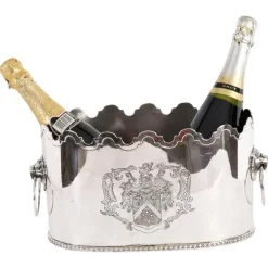 Discount Pamono Antique 20th Century Edwardian Silver Plate Wine Cooler, 1890s