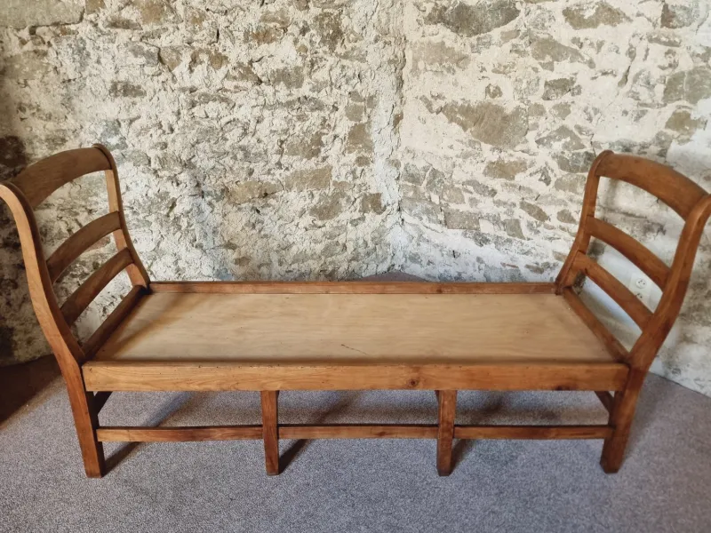 Outlet Pamono Antique 19th Century French Cherrywood Daybed