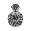 Pamono Antique 19th Century Indian Kutch Silver Scent Bottle by Oomersi Mawji, 1890s> Bottles, Carafes & Jugs
