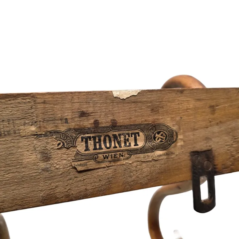Best Pamono Antique Thonet Wall Coat Rack Made of Bentwood, Early 1900s by Michael Thonet, 1890s