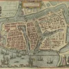 Pamono Antique Town Plan of Emden in Germany by Braun & Hogenberg, 1597> Wall Decor