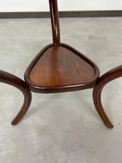 Online Pamono Antique Triangle Card Table from Thonet, 1890s