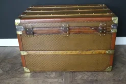 Pamono Antique Trunk from Moynat, 1910><noscript><img width=