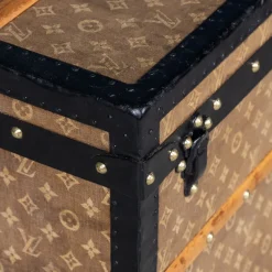 Pamono Antique Trunk in Woven Canvas from Louis Vuitton, 1900><noscript><img width=