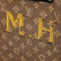 Pamono Antique Trunk in Woven Canvas from Louis Vuitton, 1900><noscript><img width=