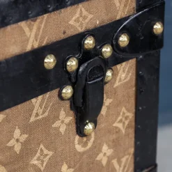 Pamono Antique Trunk in Woven Canvas from Louis Vuitton, 1900><noscript><img width=