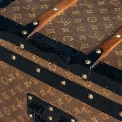 Best Pamono Antique Trunk in Woven Canvas from Louis Vuitton, 1900
