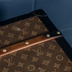 Best Pamono Antique Trunk in Woven Canvas from Louis Vuitton, 1900