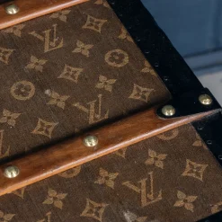 Best Pamono Antique Trunk in Woven Canvas from Louis Vuitton, 1900