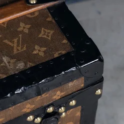 Best Pamono Antique Trunk in Woven Canvas from Louis Vuitton, 1900
