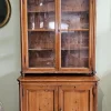 Clearance Pamono Antique Tuscan Showcase Buffet, 1890s